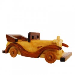 Samochód drewniany kolekcja IV